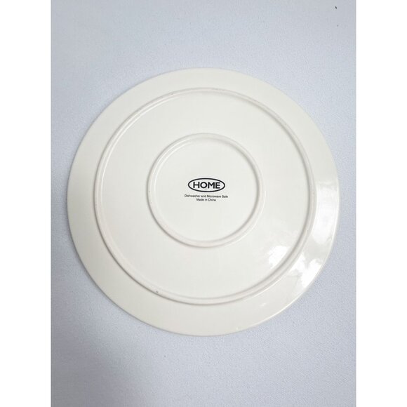 Set of 2 Target Home Holly Eat Drink & Be Merry Christmas Plates - Picture 3 of 7